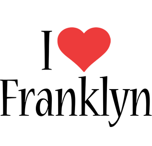 Franklyn i-love logo
