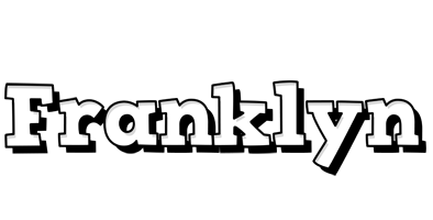 Franklyn snowing logo