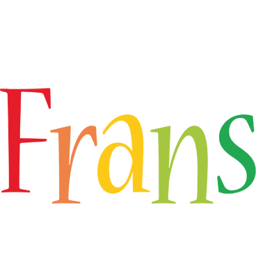 Frans birthday logo