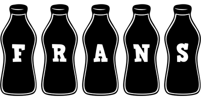 Frans bottle logo