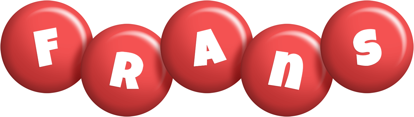 Frans candy-red logo