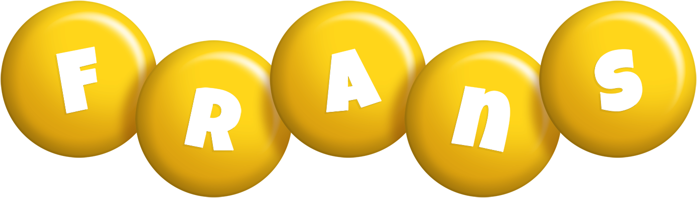 Frans candy-yellow logo