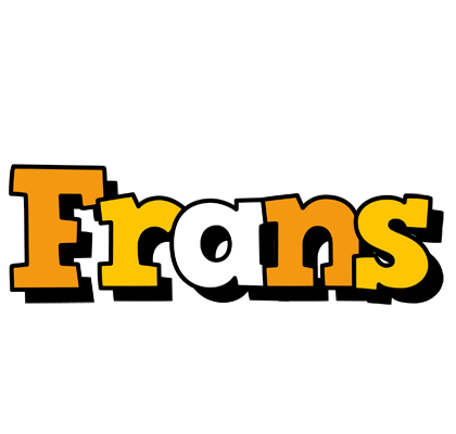 Frans cartoon logo