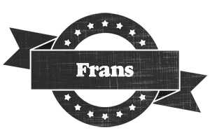 Frans grunge logo