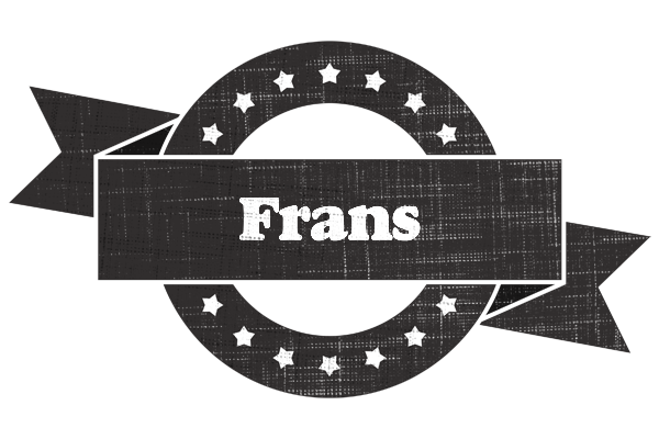 Frans grunge logo