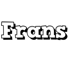 Frans snowing logo