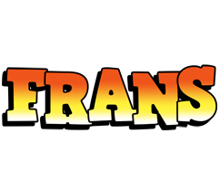 Frans sunset logo