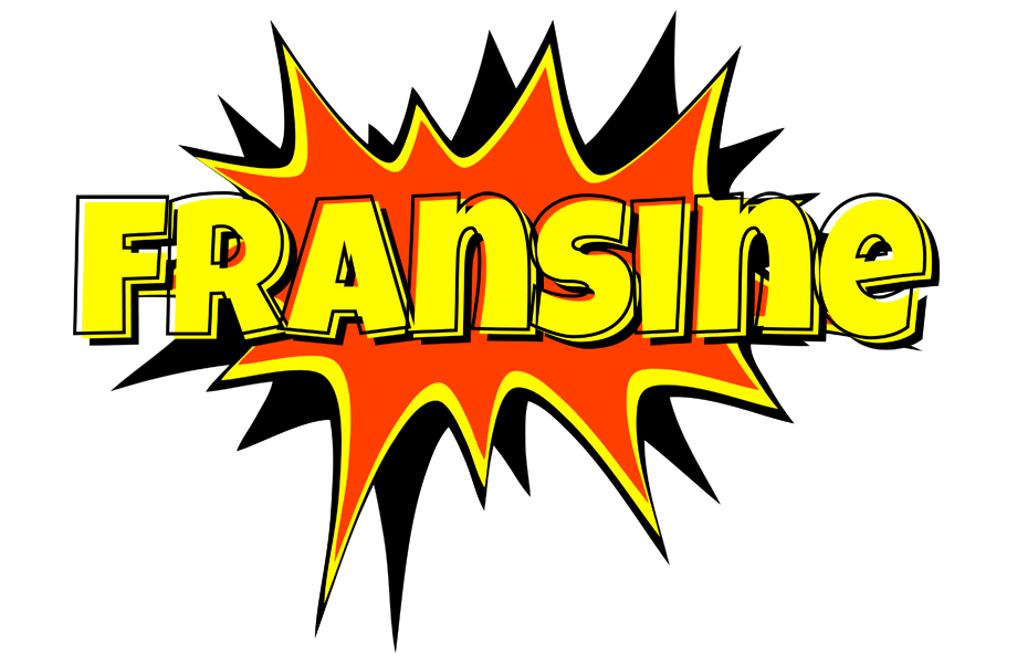 Fransine bazinga logo
