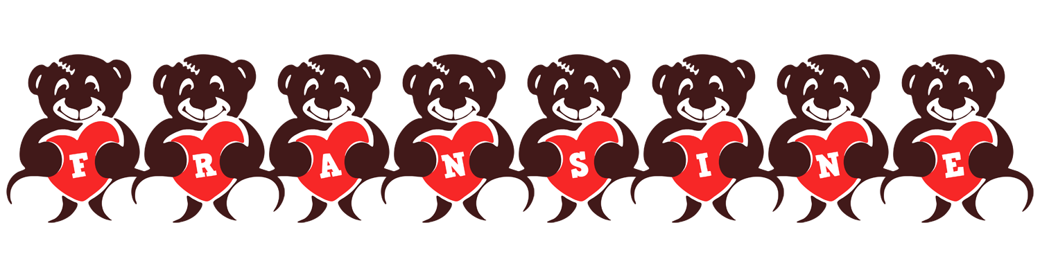 Fransine bear logo