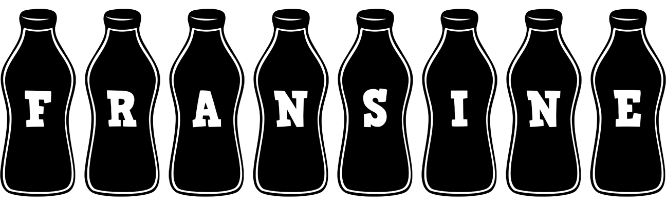 Fransine bottle logo