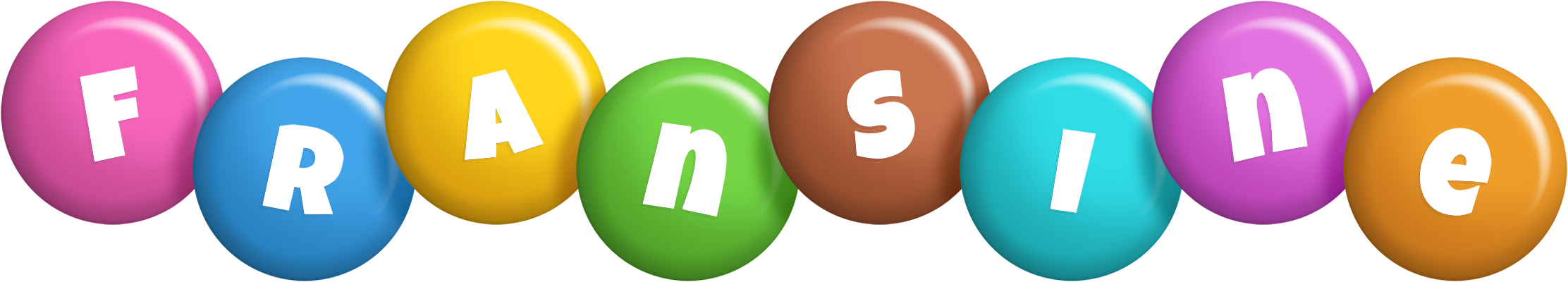 Fransine candy logo