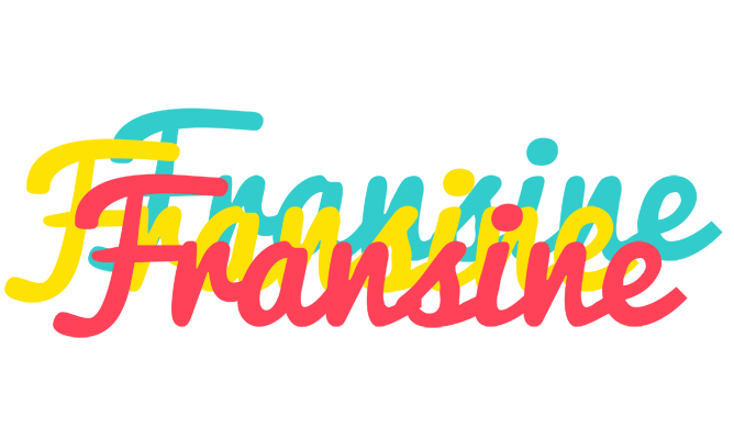 Fransine disco logo