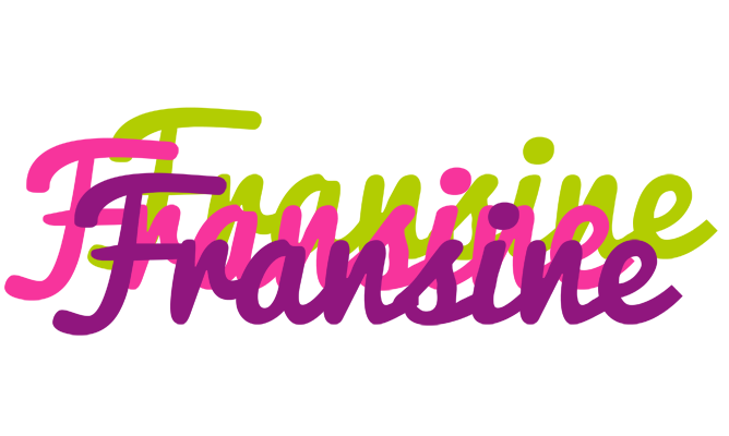 Fransine flowers logo
