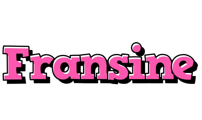 Fransine girlish logo