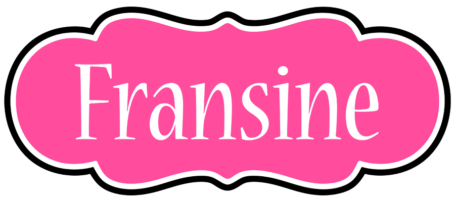 Fransine invitation logo