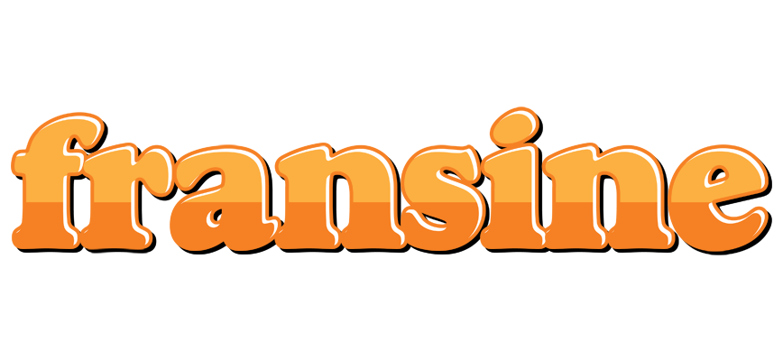 Fransine orange logo