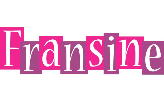 Fransine whine logo