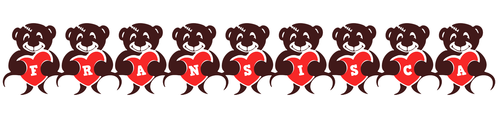 Fransisca bear logo