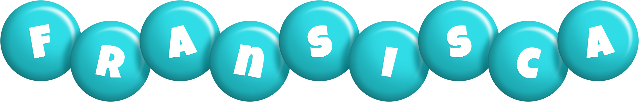 Fransisca candy-azur logo