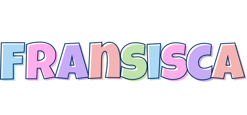 Fransisca pastel logo