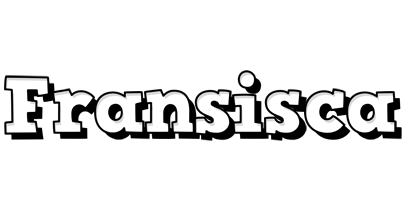 Fransisca snowing logo