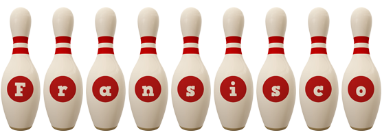 Fransisco bowling-pin logo