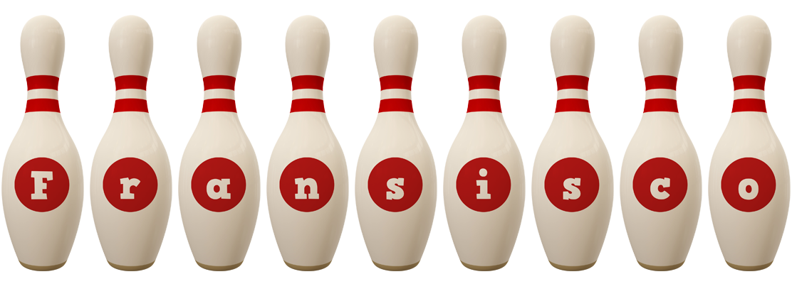 Fransisco bowling-pin logo