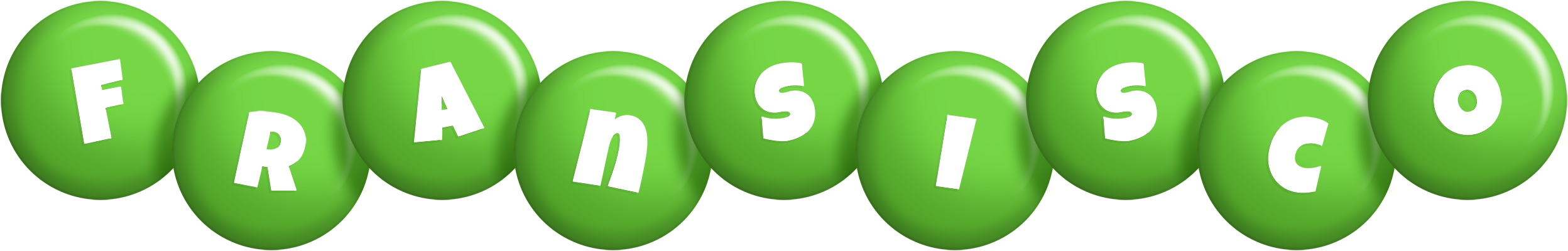Fransisco candy-green logo