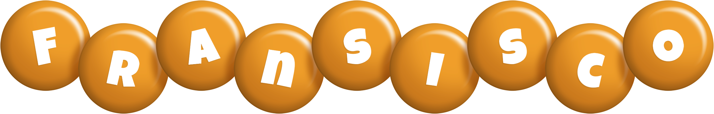 Fransisco candy-orange logo