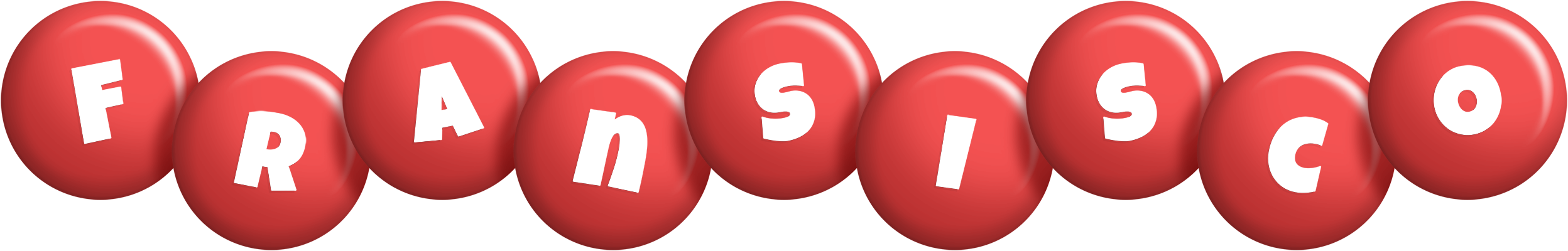 Fransisco candy-red logo