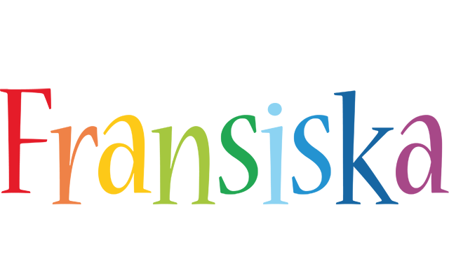 Fransiska birthday logo