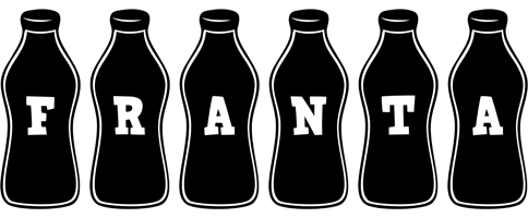 Franta bottle logo