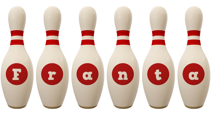 Franta bowling-pin logo