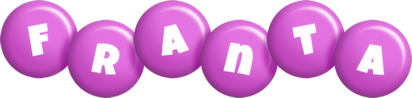 Franta candy-purple logo