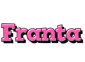 Franta girlish logo