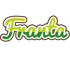 Franta golfing logo