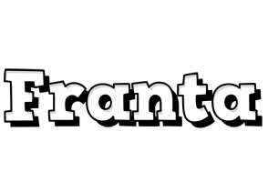 Franta snowing logo