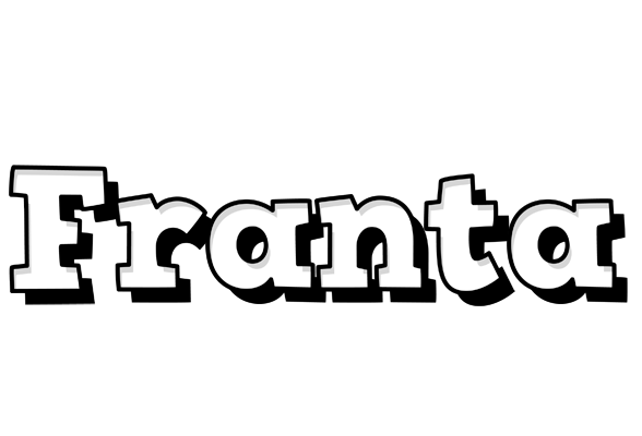 Franta snowing logo