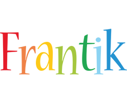 Frantik birthday logo