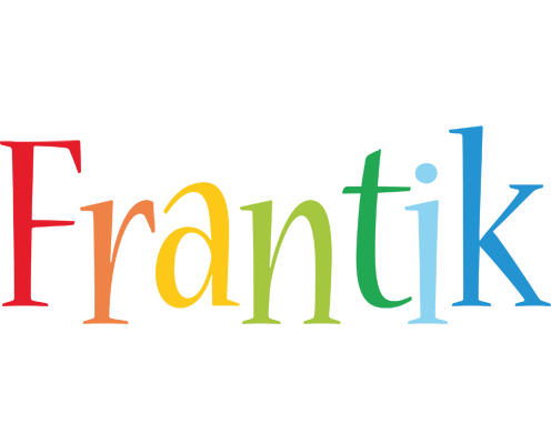 Frantik birthday logo