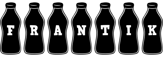 Frantik bottle logo