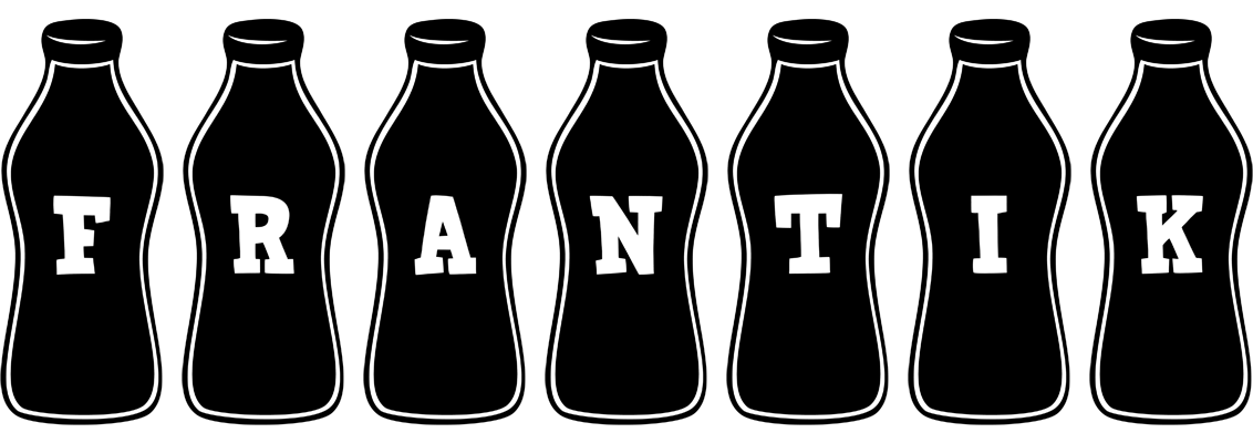 Frantik bottle logo