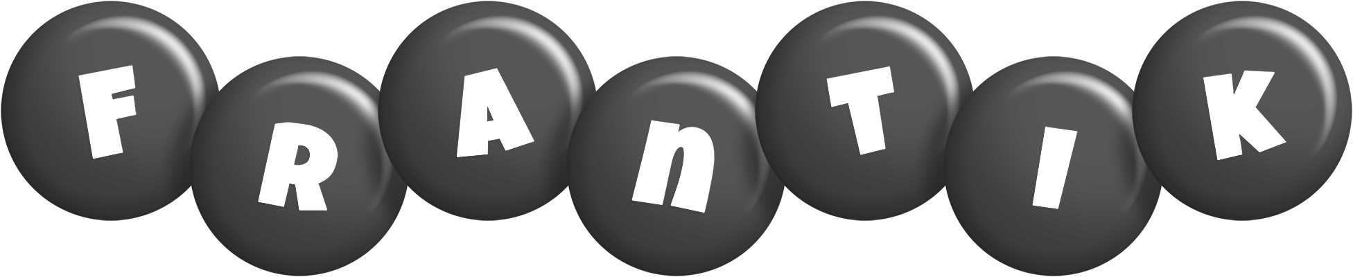 Frantik candy-black logo