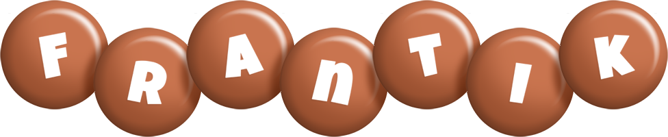 Frantik candy-brown logo