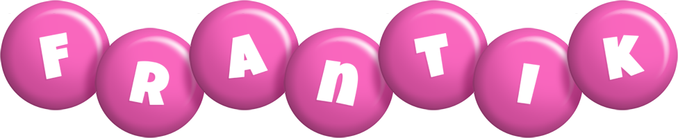 Frantik candy-pink logo