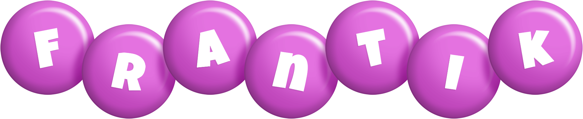 Frantik candy-purple logo
