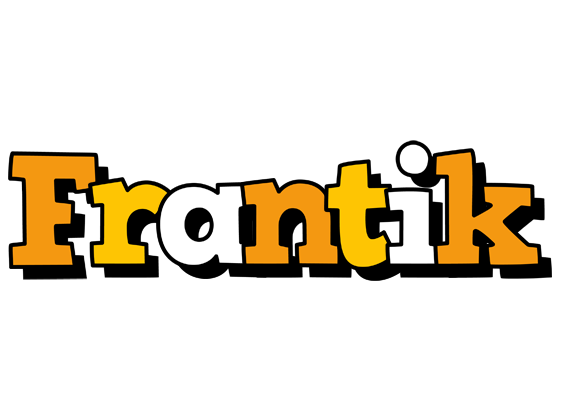 Frantik cartoon logo