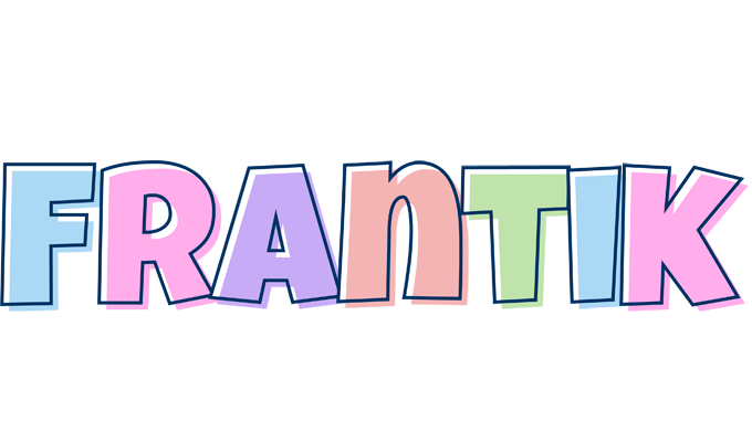 Frantik pastel logo