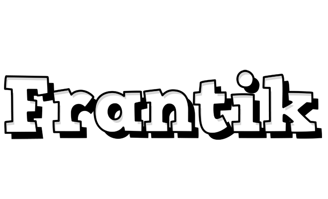Frantik snowing logo