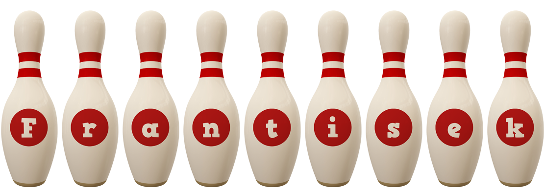 Frantisek bowling-pin logo